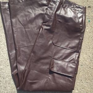 Men’s Zara Faux Leather Size 32 Medium Pants
